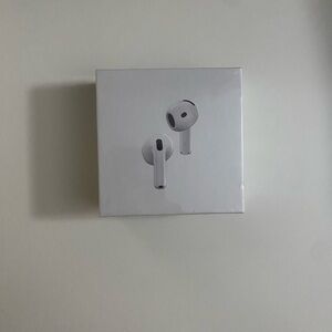 Apple AirPods Packaging in White